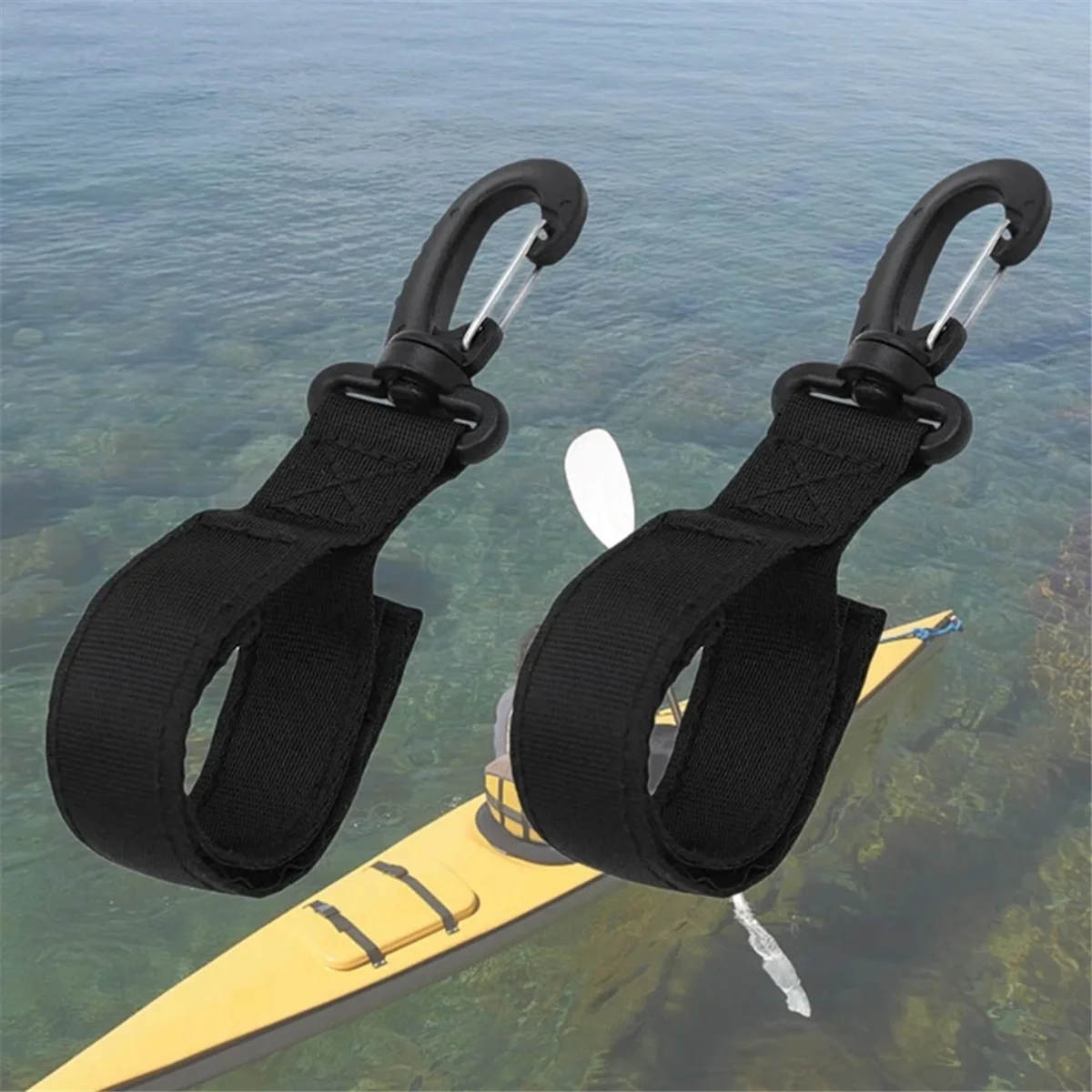 Paddle Storage Clip Paddle Holder Kayak Boat Fishing Rod Holder Clip,Inflatable Boat Paddle Oar Strap Webbing XQ