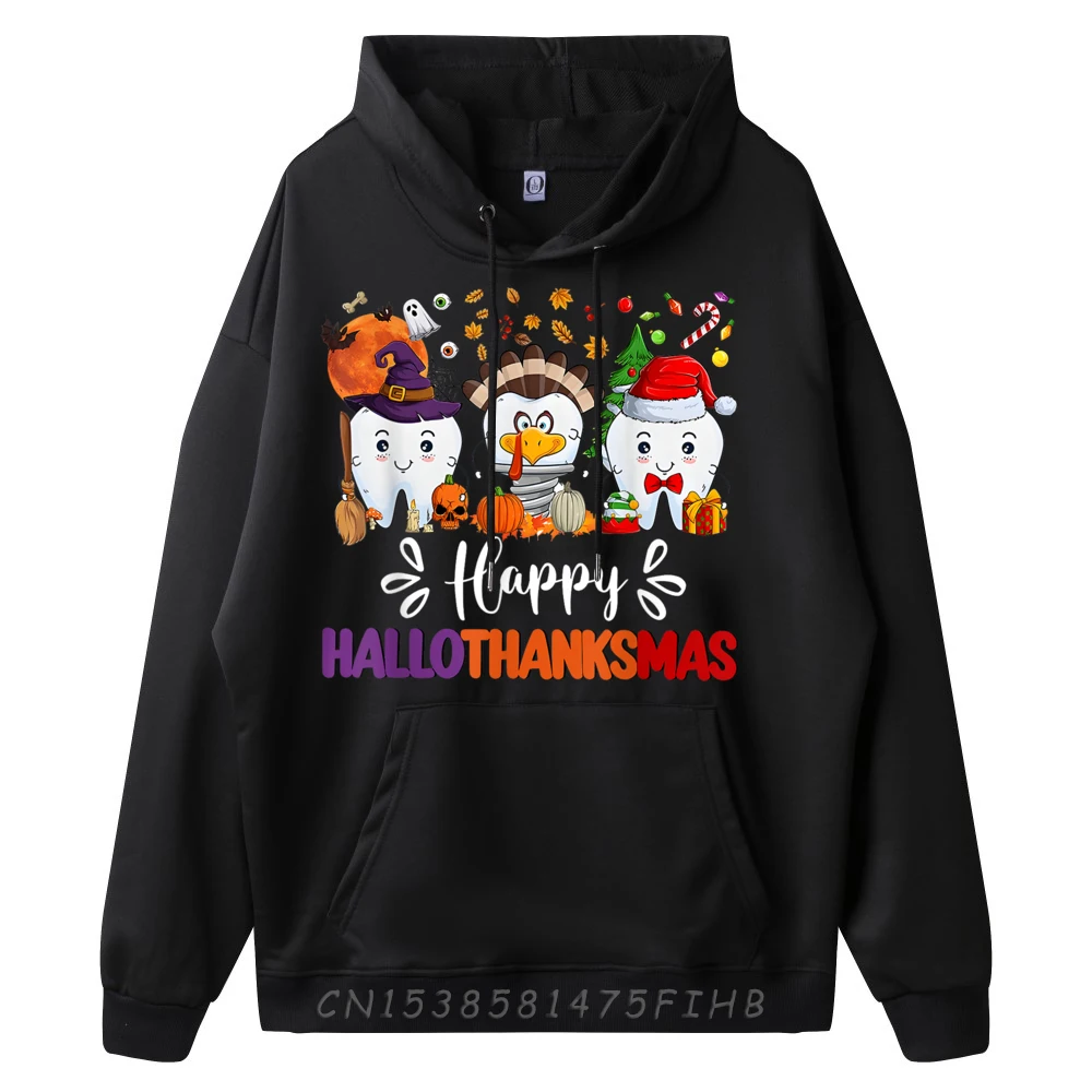 Assistant Gift Hoodies Classic Long Sleeve Mens Hoodies Casual Christmas Coats Round Neck Printed Sweatshirt For Men