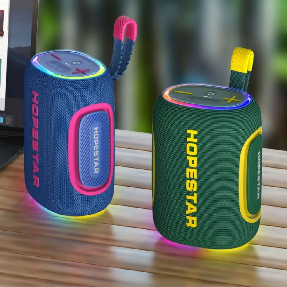 

2025 hot sale HOPESTAR H57mini Portable Portable Wireless Bluetooth Speaker Lantern Card H57 Sports Audio