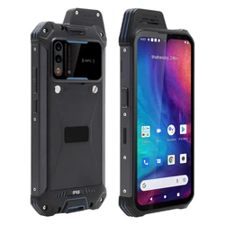 Walkie-talkie PTT 4G LTE, teléfono móvil resistente con Android 11, 6,3 pulgadas, 4GB + 64GB, resistente al agua IP68, Octa core, versión Global