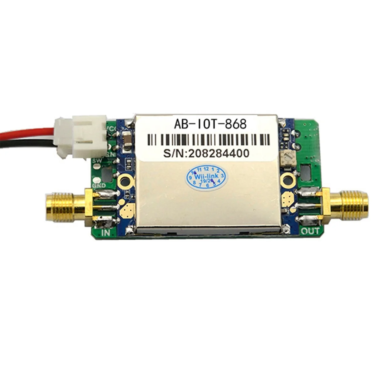 

Módulo Amplificador Señal 868MHz para Lora, Transmisión y Recepción Bidireccional, Amplificador Potencia, Módulo Amp