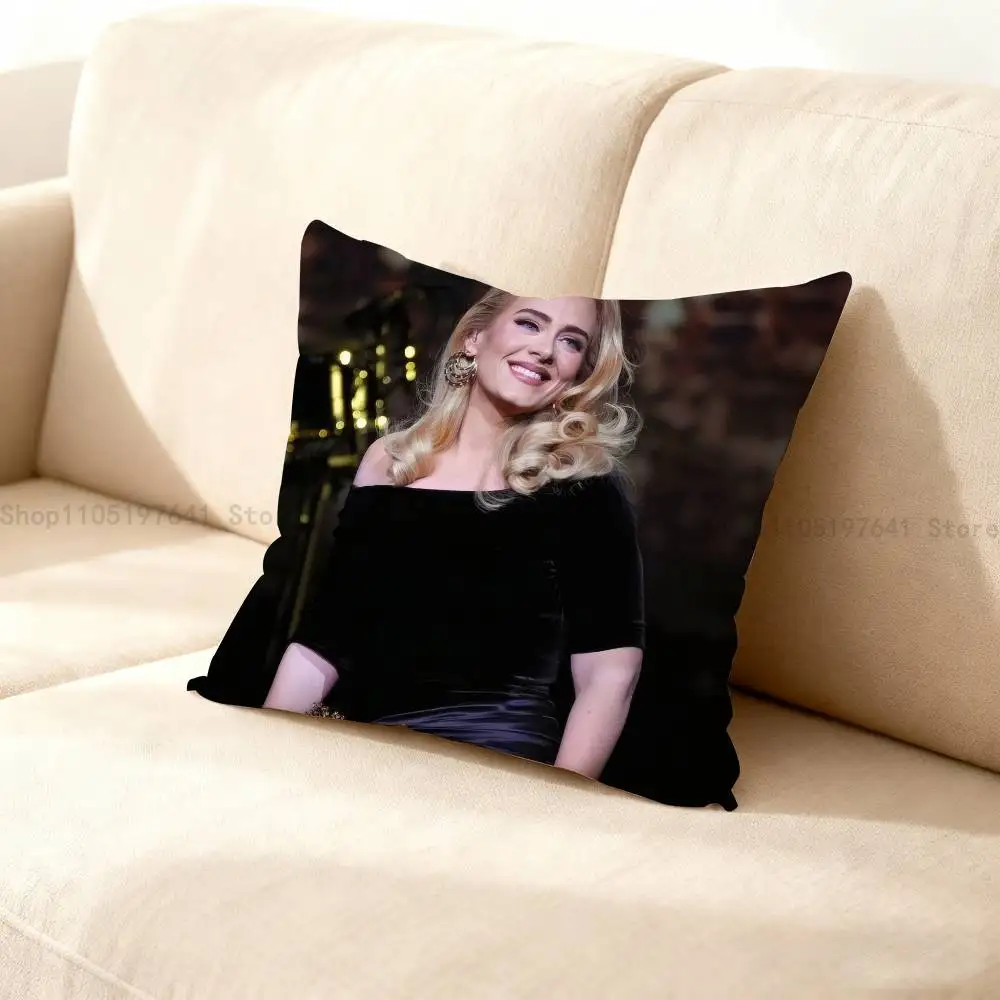 

Singer A-Adele Pillow Case Plush Pillow Cases Home Decoration Pillow Cover for Sofa Bed Chair Living Room