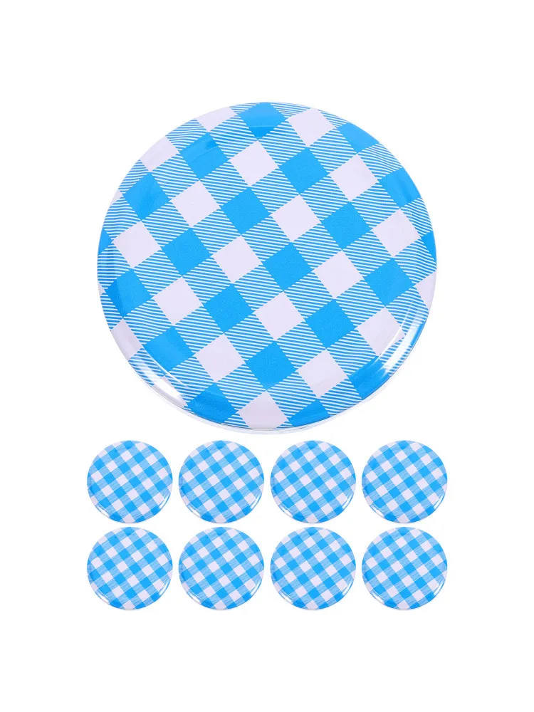 Couvercles de bocaux en verre, 50 pièces, bouchons d'étanchéité hermétiques en fer blanc, couvercles de bocaux réutilisables pour confiture, cornichons, bocaux Mason, couvercles pour récipients en