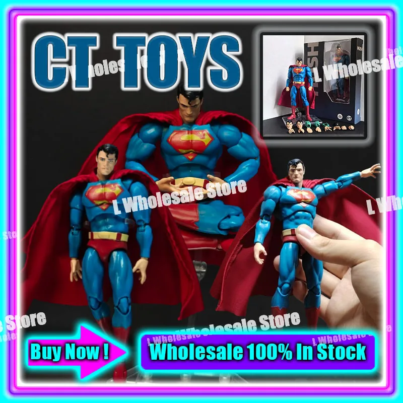 CT TOYS Figuras de Acción, Modelo de Fábrica, DC Comics, Batman Hush, Superman Hush Edition, Figura de Anime, Modelo Coleccionable, Regalos, Juguetes