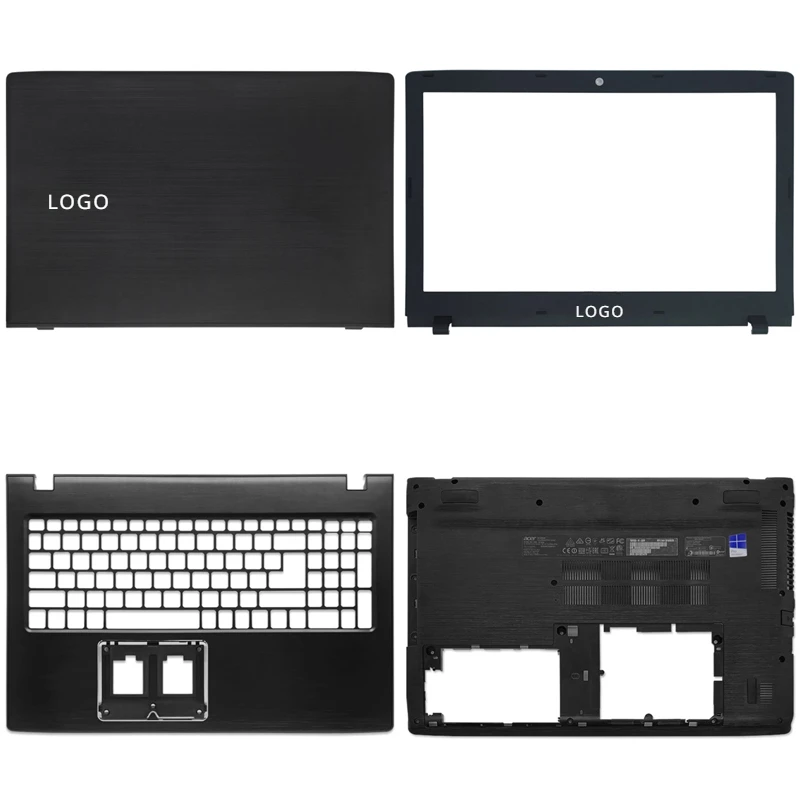 New For Aspire E5-575 E5-575G E5-523 E5-553 E5-576 Laptop LCD Back Cover Front Bezel Upper Palmrest Bottom Case Keyboard