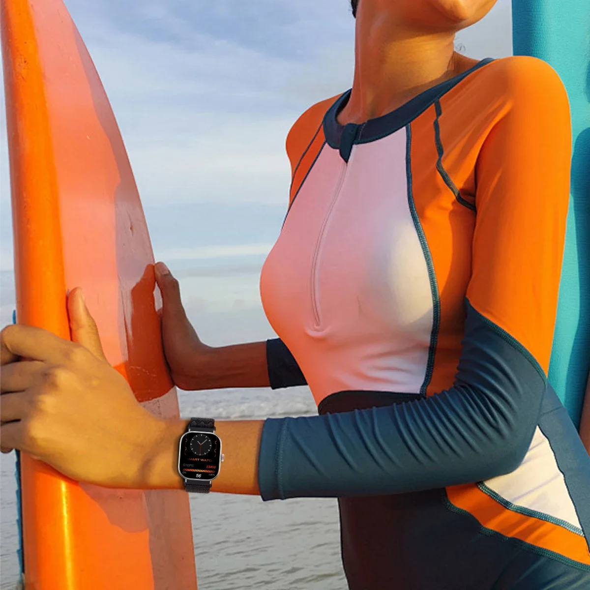 Breathable Strap for Xiaomi Redmi Watch 4/5 Nylon Loop Replaceable Wristband Smartwatch Belt for Mi Band 9/8 Pro Sport Watchband image 2