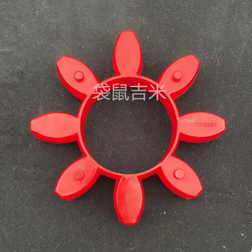 Red Polyurethane Cushion 8-angle FL75 Type Elastomer 98246259X Coupling Glue/eight-petal Outer Diameter 160
