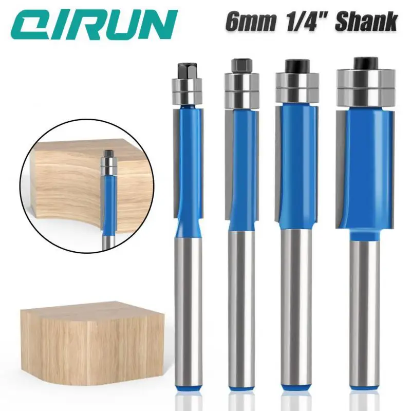 Double Bearing Edge Aparar Facas Retas Carpintaria Milling Tools Carving Tool Head A32 mm Shank Diâmetro Pcs Set