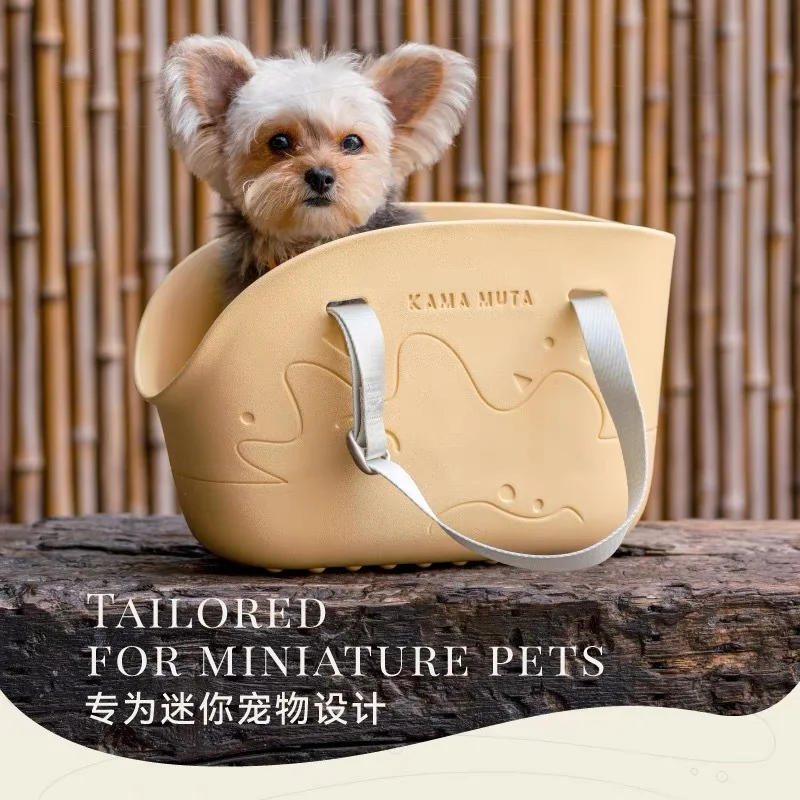 

Cat Backpack Carrier Cat Bag Space Pet Bag Cat Travel Bags The Puppy EVA Handbag Single-shoulder Bag Small Animal Carrier