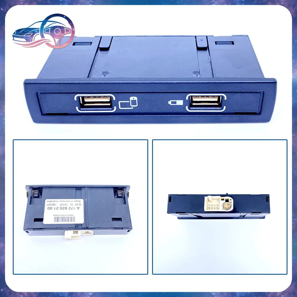 

A1728202100 USB-хаб для Mercedes-Benz New C200 C260 C300 E300 Gla200 со встроенным линейным интерфейсом, 1 шт.