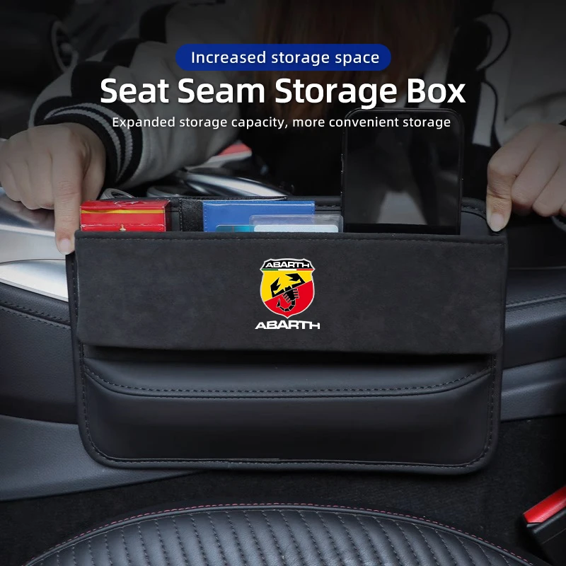 Car Accessories Seat Seam Storage Box Console Gap Filler Strip Tools For FIAT 500 Grande Punto Tipo Stilo UNO Astra Bravo Panda