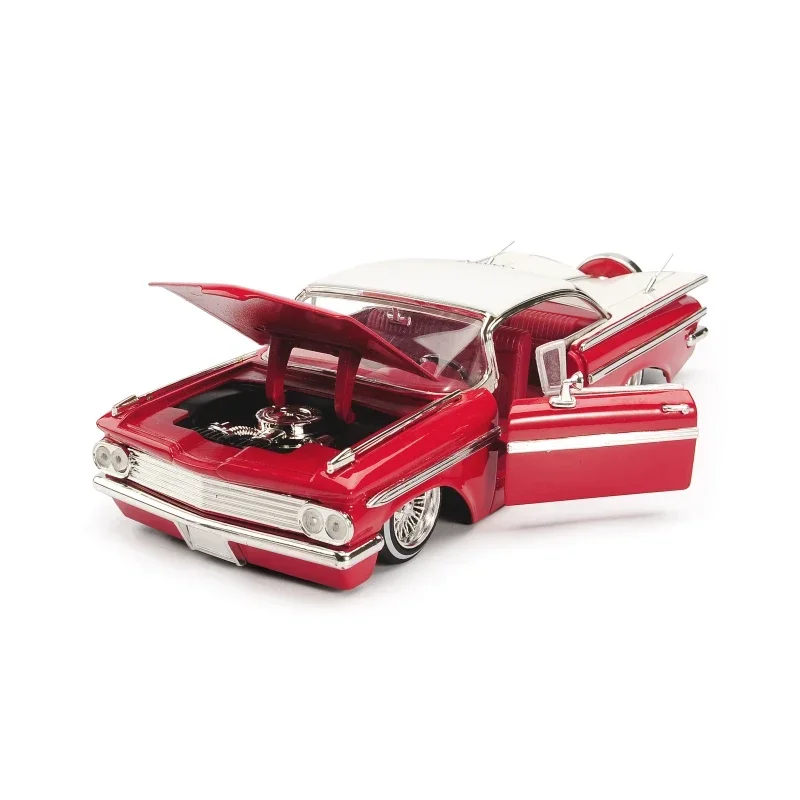 Jada1:24 1959 CHEVY IMPALA Vintage Classic Car High Simulation Diecast Metal Alloy Model Car Chevrolet Toys For Kids Gift