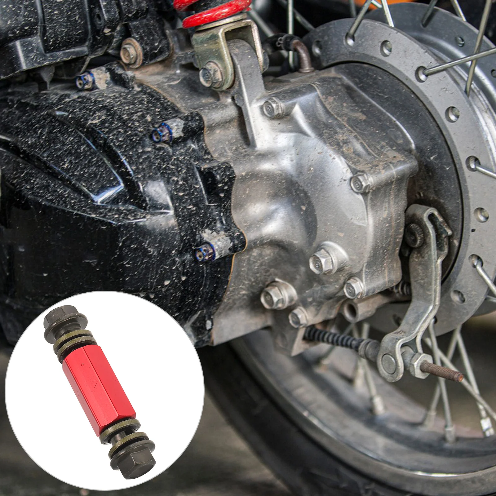 

Motorcycle Brake Line Extension Adapter Connectors Durable High Temp Resistant Quick Install Motorcycle Accessory
