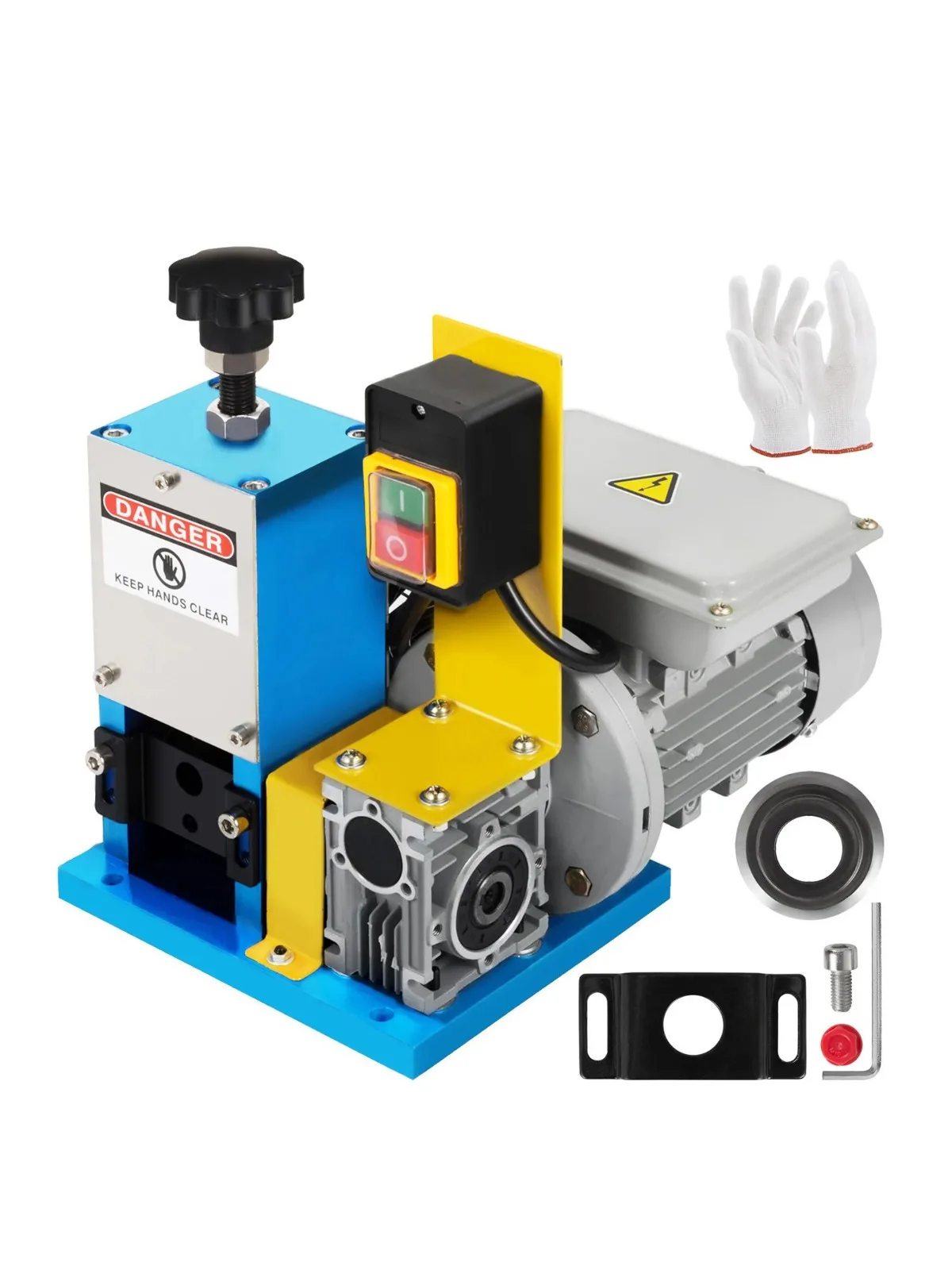 VEVOR Elektrische Draad Strippen Machine Draagbare Draad Stripper Kabel Stripper 1.5-25mm 180W 220V 110V voor Schroot Koper Recycling - afbeelding 2