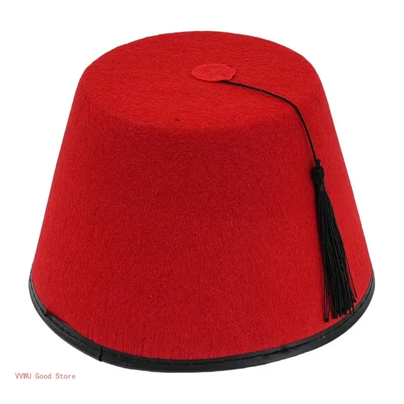 Stylish Turkish Hat Versatile Turkish and Moroccan Fashion Statement Tarboosh Turkish Headwear for Various Occasions