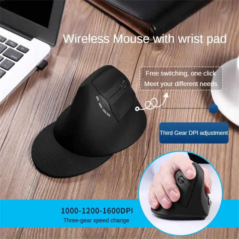 Mouse With Wrist Pad Convenient Consumer Electronics Ergonomic Mouse Best Selling Wireless Mouse Easy To Use Chargable Usb