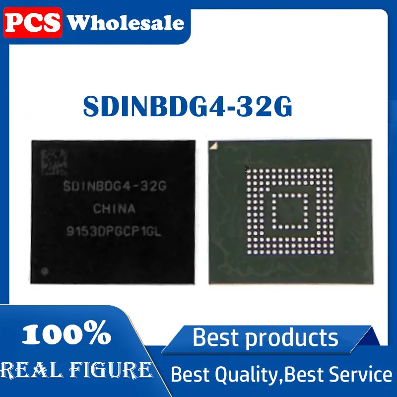 SDINBDG4-32G SDINBDG4 EMMC 5.1 32GB BGA153 IC Stock 32GB RAM