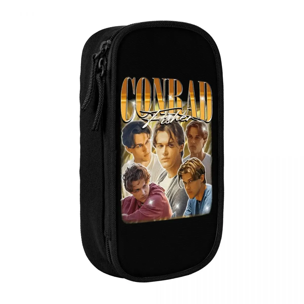 مقلمة Conrad Fisher Bootleg ممتعة في الصيف تحولت أكياس حامل القلم الجميلة ذات سعة كبيرة للطلاب مقلمة بسحاب للمدرسة #1