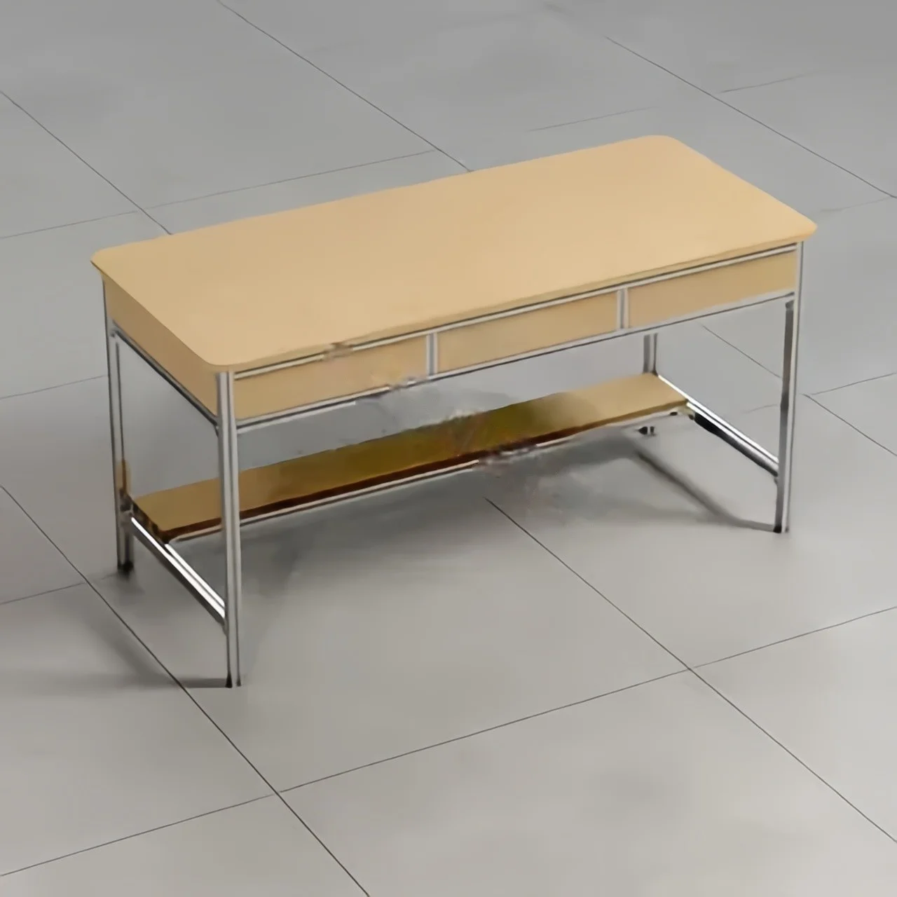 

Simple desk Ocean plate Aluminum computer Light luxury Internet celebrity Study desk Ancient style