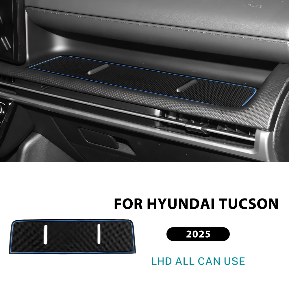 Silikon-Schutzmatte für das Armaturenbrett (Beifahrerseite) für Hyundai Tucson NX4 (2024 2025 2026) – Zubehör für die Fahrzeuginnenausstattung