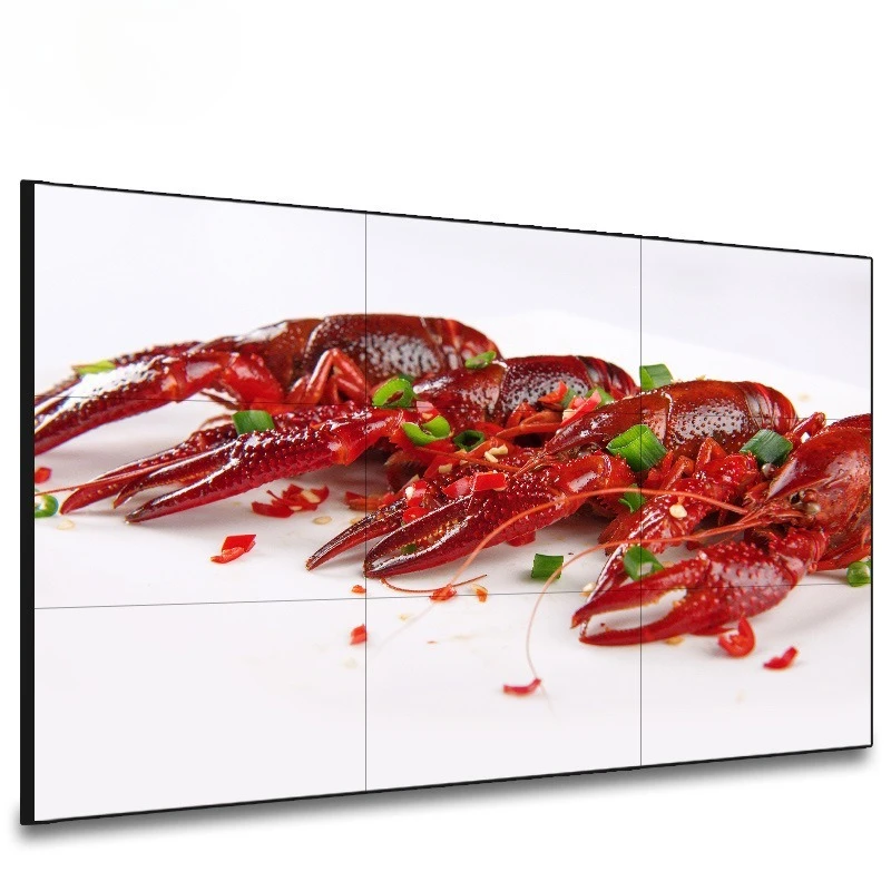 

55 inch 1.8mm narrow side LCD large screen splicing, big data display wall, LCD splicing screen