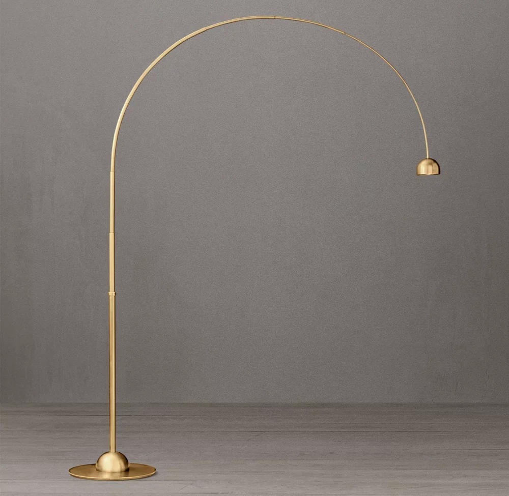 

America Indoor Simple Decoration Steel Standing Light Art Minimalist Floor Lamp for Bedroom Bedside Living Room