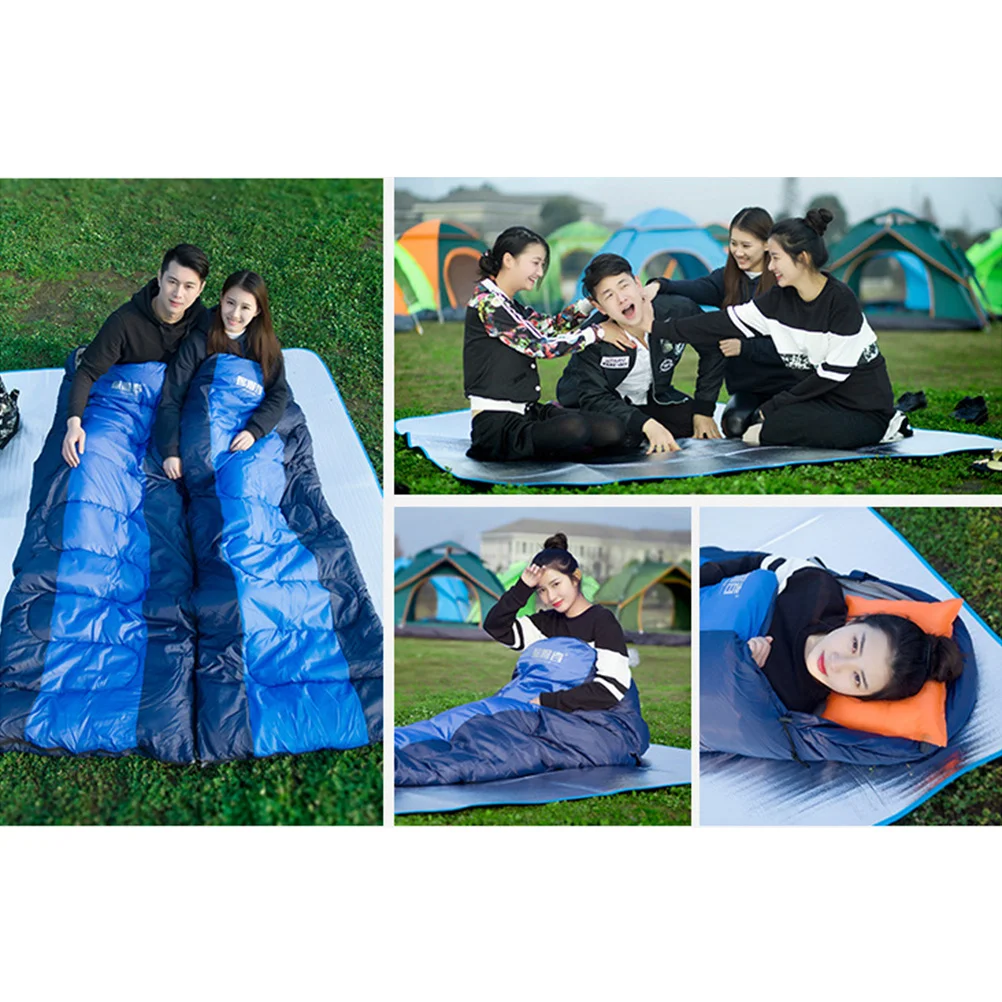 

Waterproof Picnic Mat 220X220Cm Double Sided Aluminum Film Outdoor Camping Mat Lightweight Portable Ground Blanket For Beach