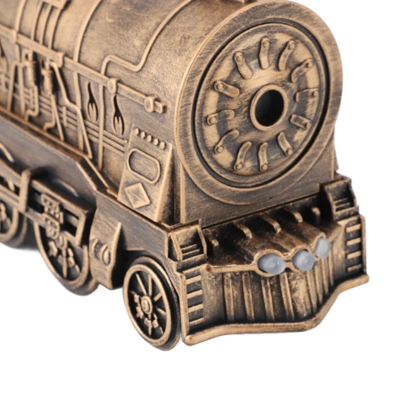 300ml Train Shape Air Humidifier Double Outlets Cool Mist Fragrance Diffuser Desktop Decorative Air Moisturizer