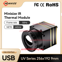 256*192 9mm FPV Drone Thermal imaging camera module USB Digital Analog Uncooled Long Wave Infrared thermal camera for FPV Drone