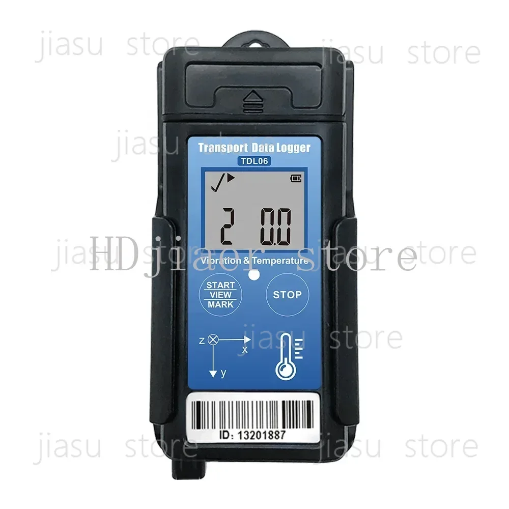 

TDL06 Three-Axis Vibration Data Logger, High-Precision Shock Sensor Transport Monitoring for Sensitive Goods