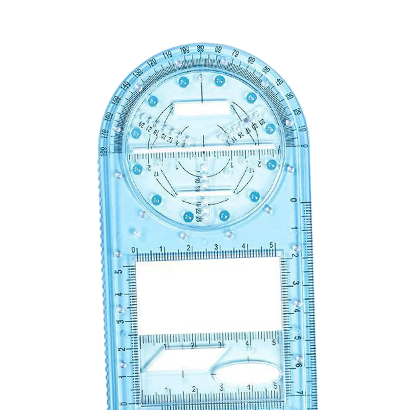 Drawing Template Building Drafting Form Work Multifunctional Geometric Ruler