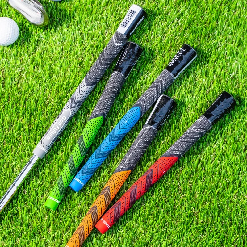 13pcs/lot Golf Grips Men\'s Rubber Golf Grips Cotton Yarn Golf Club Grips Iron and Wood Universal  Grips