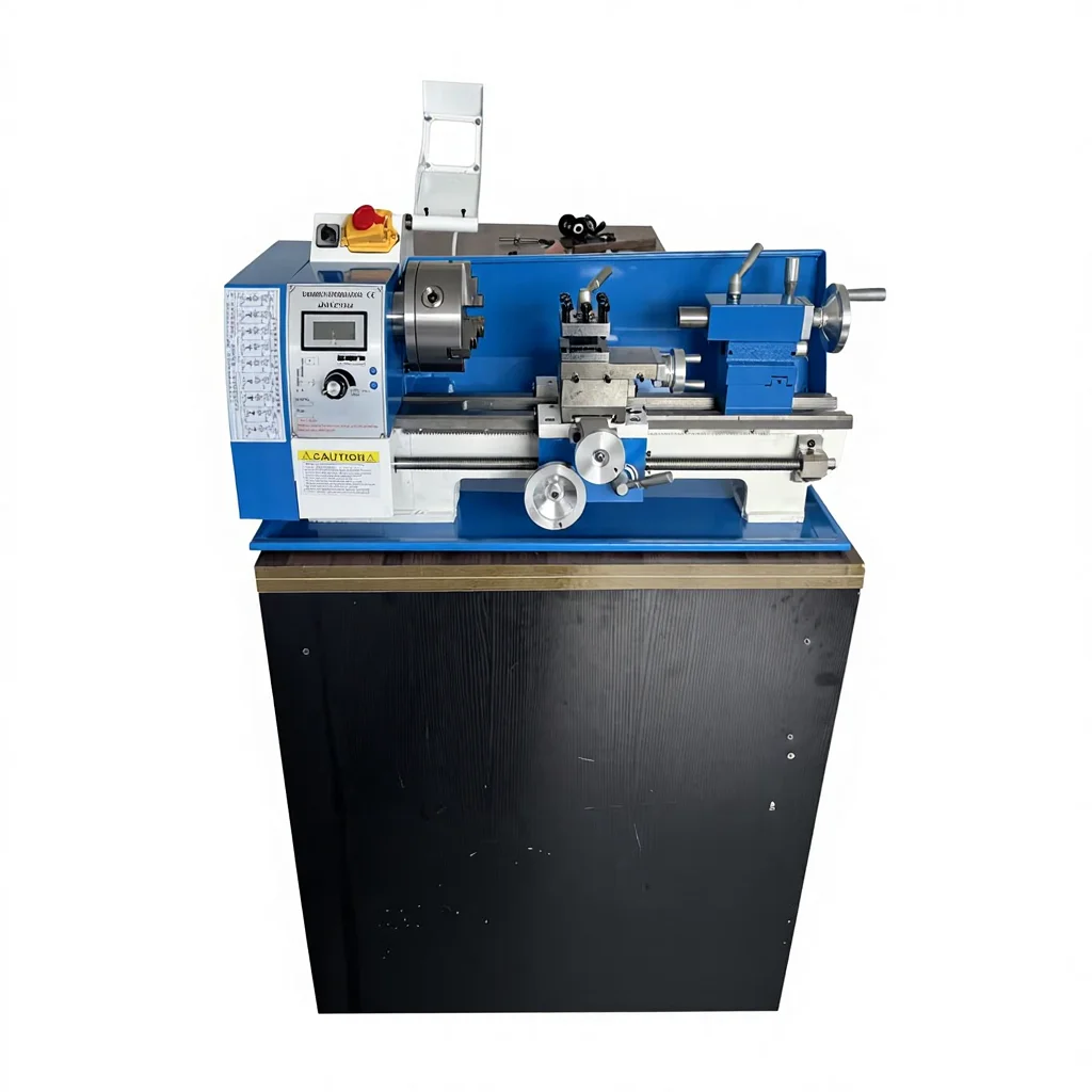 

210VL 1000W Mini Manual Metal Lathe Machine Bench Top 2024 New Model 220V Voltage for Medium Duty Machining