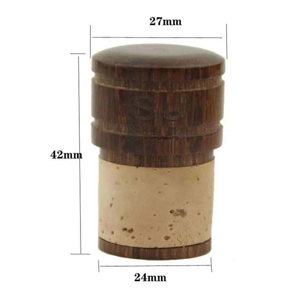 Saxophone End Plug Cap Multicolor Blackwood Baritone E Sax Accessories for Sax Instrument Care