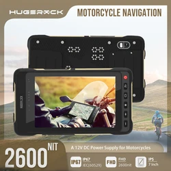 HUGEROCK X70 Rugged Tablet Waterproof 7 Inch Display Motorcycle GPS Camera Field Monitor 2600nit Android Smart PC Tablet 8+128GB