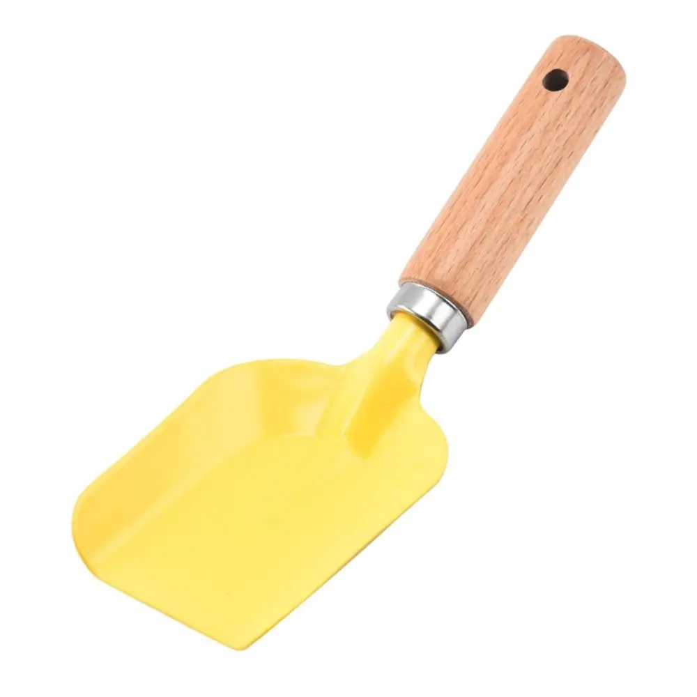 1/ 3PCS Little Gardener Gardening Tools Set Shovel Rake Fork Sturdy Wooden Handle Children Garden Tool Safe Loosen Soil