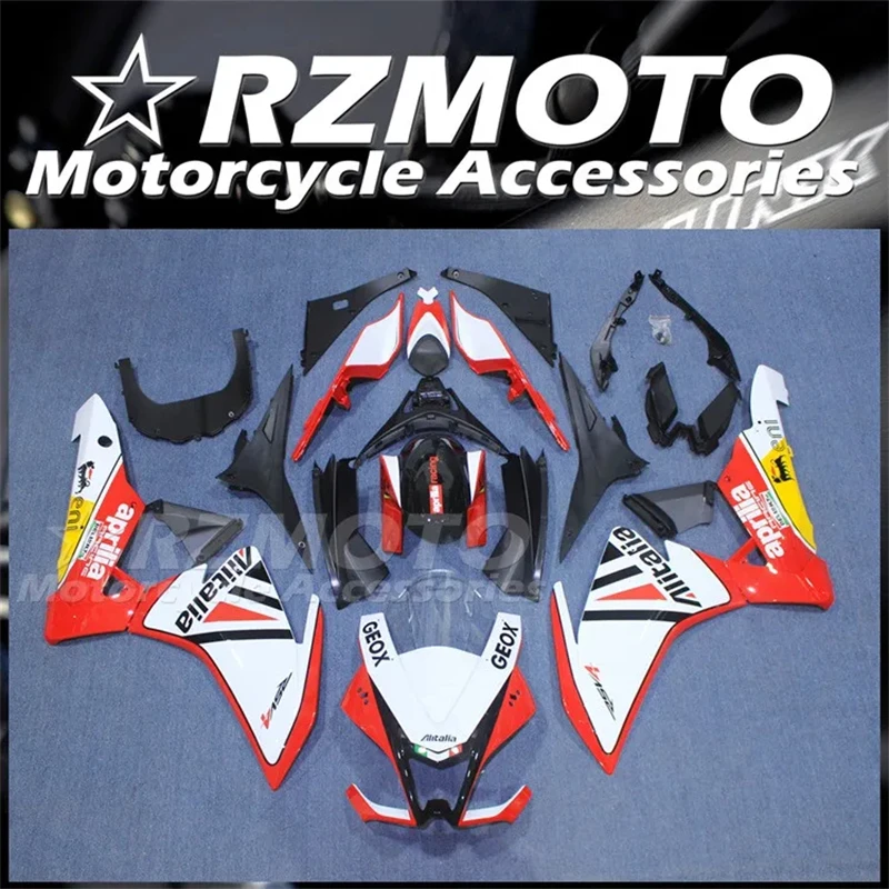 4Gifts New ABS Fairings Fit For Aprilia RSV4 RS1000 2009 2010 2011 2012 2013 2014 09 10 11 12 13 14 Bodywork Set Red White