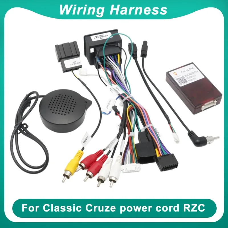 Cable de alimentación para Chevrolet Cruze Classic, cable adaptador de radio para coche RZC, instalación Plug & Play, kit de estéreo para automóvil