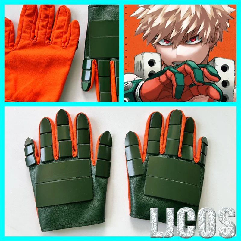 

1 Pair Bakugou Katsuki Cosplay Gloves Props Halloween Christmas Fancy Party Props Accessories