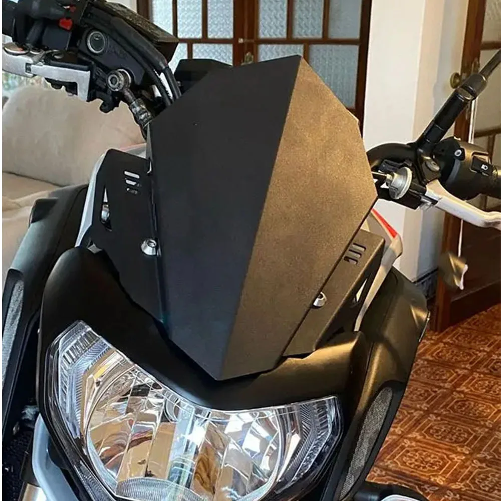 Motorcycle Windshield Windscreen Front Wind Deflector Guard For YAMAHA MT07 FZ07 MT 07 FZ 07 2018 2019 2020