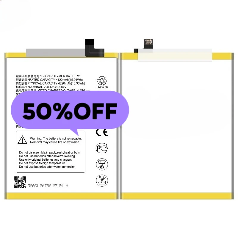 0 Cycle Li3941T44P4h836249 Battery for ZTE Axon 20 5G A2121 Phone High Quality Replacement Lithium Polymer Grade A Cell &Tools