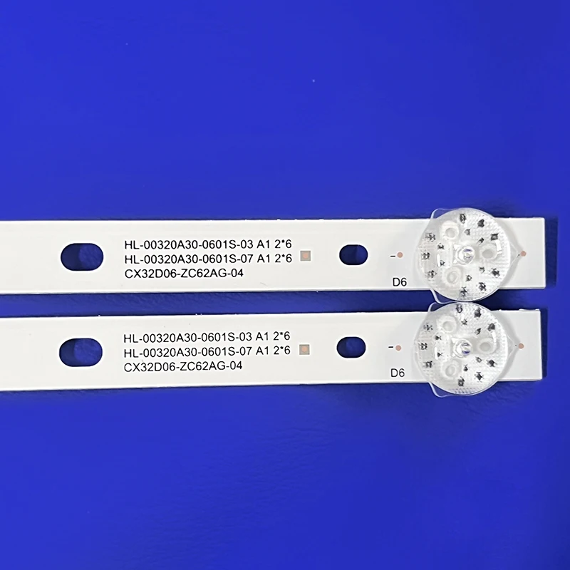 شريط إضاءة خلفي LED لـ B19-32N1-3030-OD35-2x6-574.4x12 Starwind SW-LED32SG301 BBK 32LEX-7272/TS2C Telefunken TF-LED32S14T2S #5