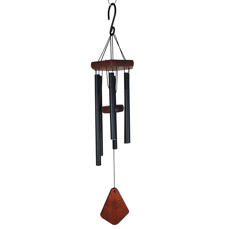 Spot supply, layout atmosphere, cultural supplies 46-inch large hexagonal beech aluminum alloy music tuning wind chimes
