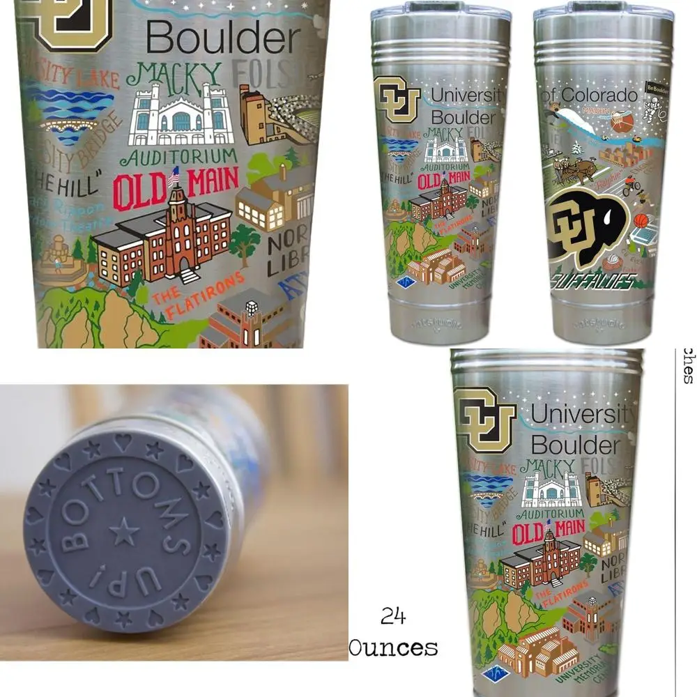 

Collegiate Thermal Tumbler | Triple Insulated for Hot & Cold Drinks | Non-Slip Base | Ideal for Campus Use