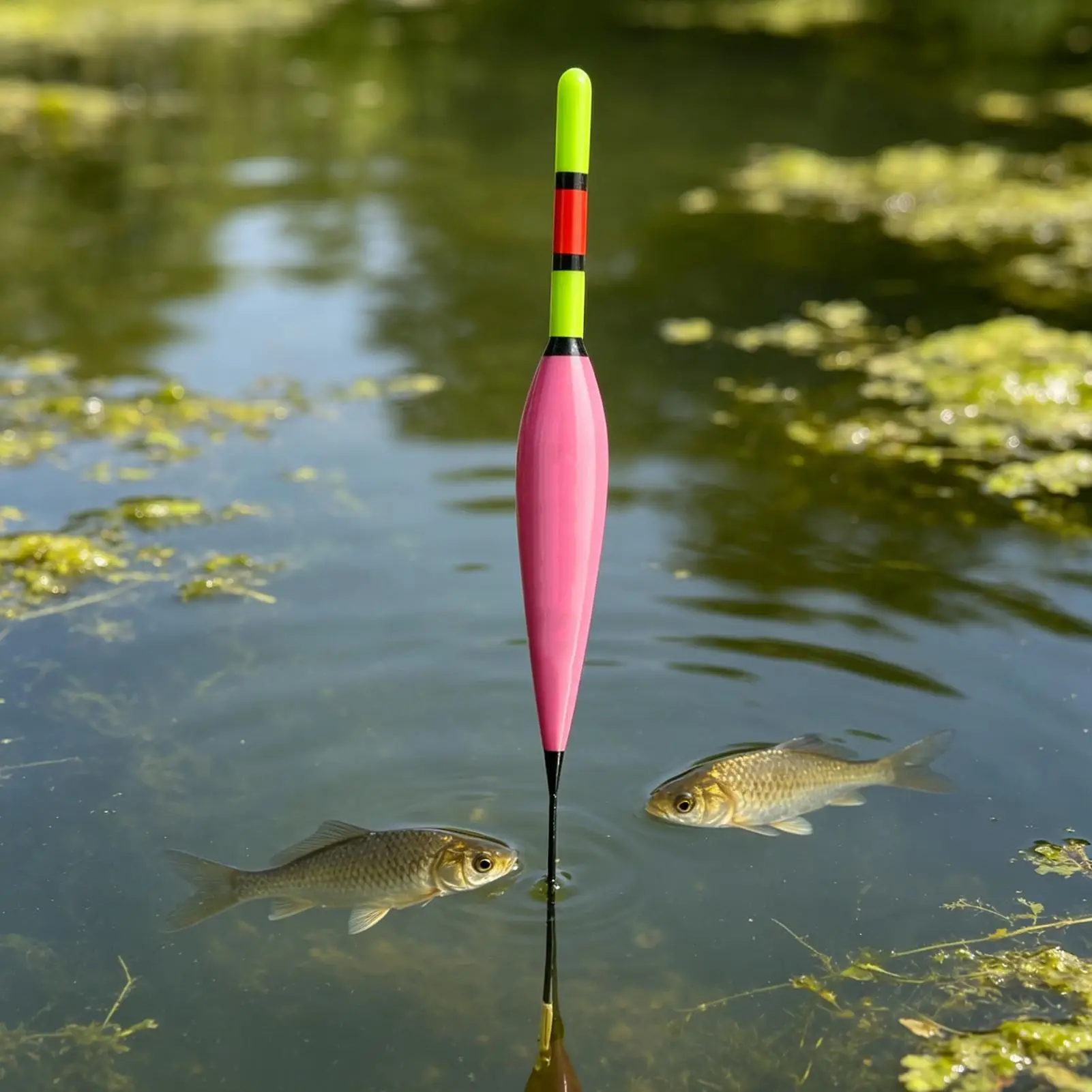 Beleuchtete Slip-Bobber-Angelposen, Farbwechselnde Angelposen, die bei Biss des Hakens ihre Farbe ändern/Leuchtende Schwimmposen