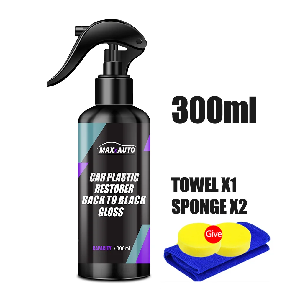Auto Plastic Restorer Terug naar zwart Glans Autoreinigingsproducten Auto's Polijsten en repareren Coating Renovator voor auto's Detaillering