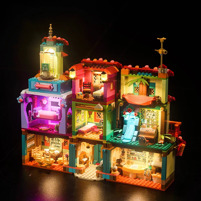 Brick Bling LED light model 43245 is suitable for Magic Magic House building block gifts (only including lighting accessories)