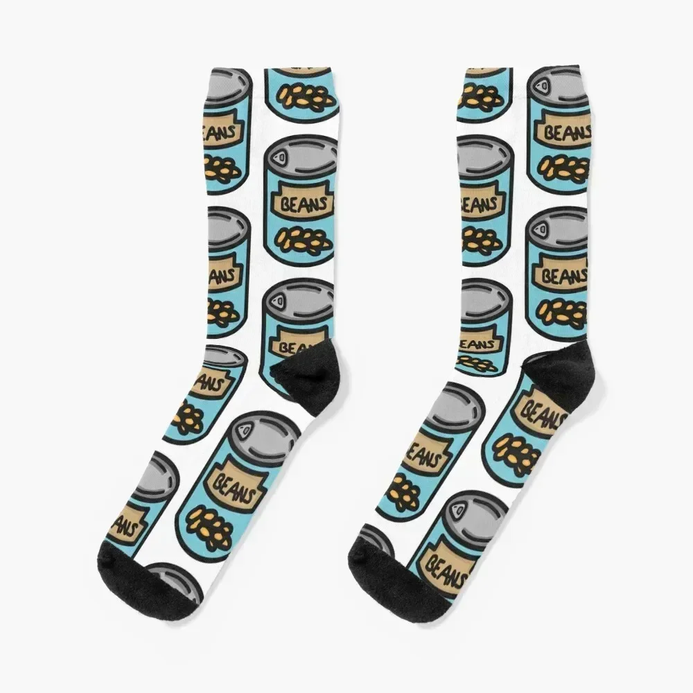 Baked Beans Can Socks compression new year funny sock new in's Luxury Woman Socks Men's