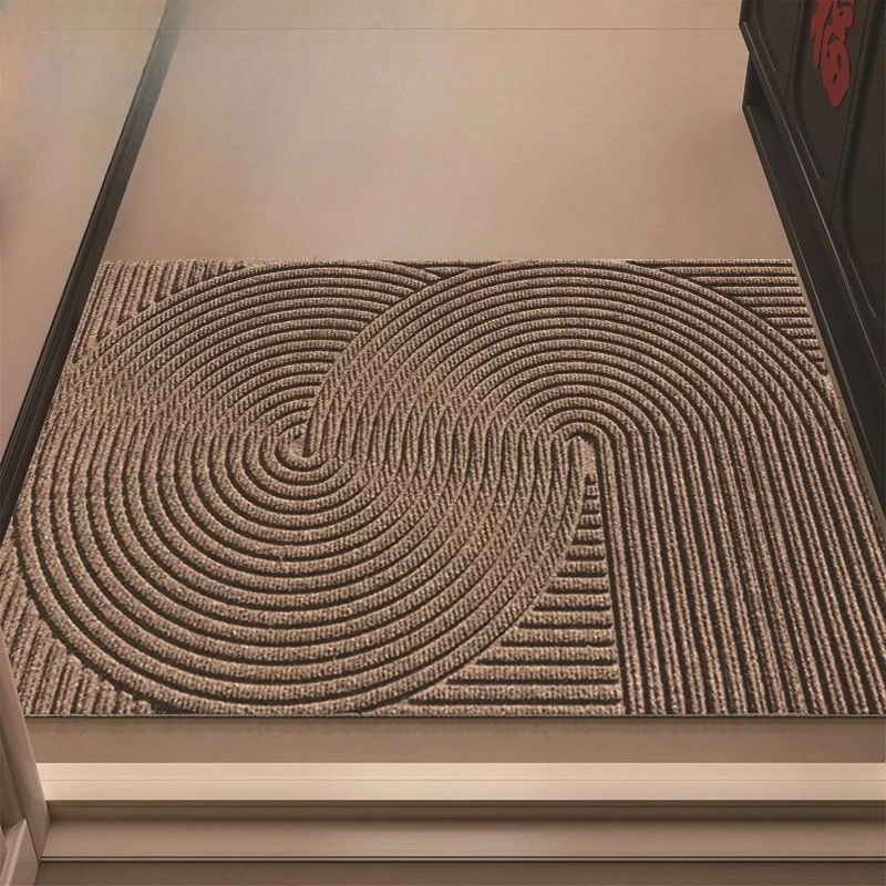 Nordic Silk Ring Floor Mat Entrance Door Mat Dirt Resistant Wear-resistant and Easy To Maintain Rug Large Size Carpet
