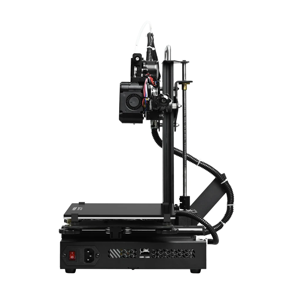 Tronxy 3D Printer CRUX1S Direct Drive Extrusion Cetak Kecepatan Tinggi Mendukung Sistem Operasi dalam 8 Bahasa Untuk Pemula